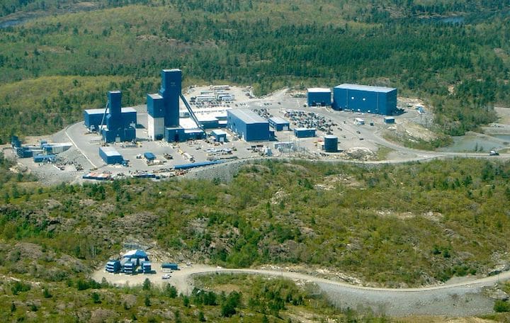 Nickel Rim Mine, Sudbury