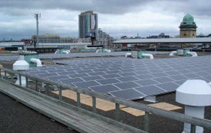 Horse Palace at Exhibition Place 100 kW Solar Installation, Toronto